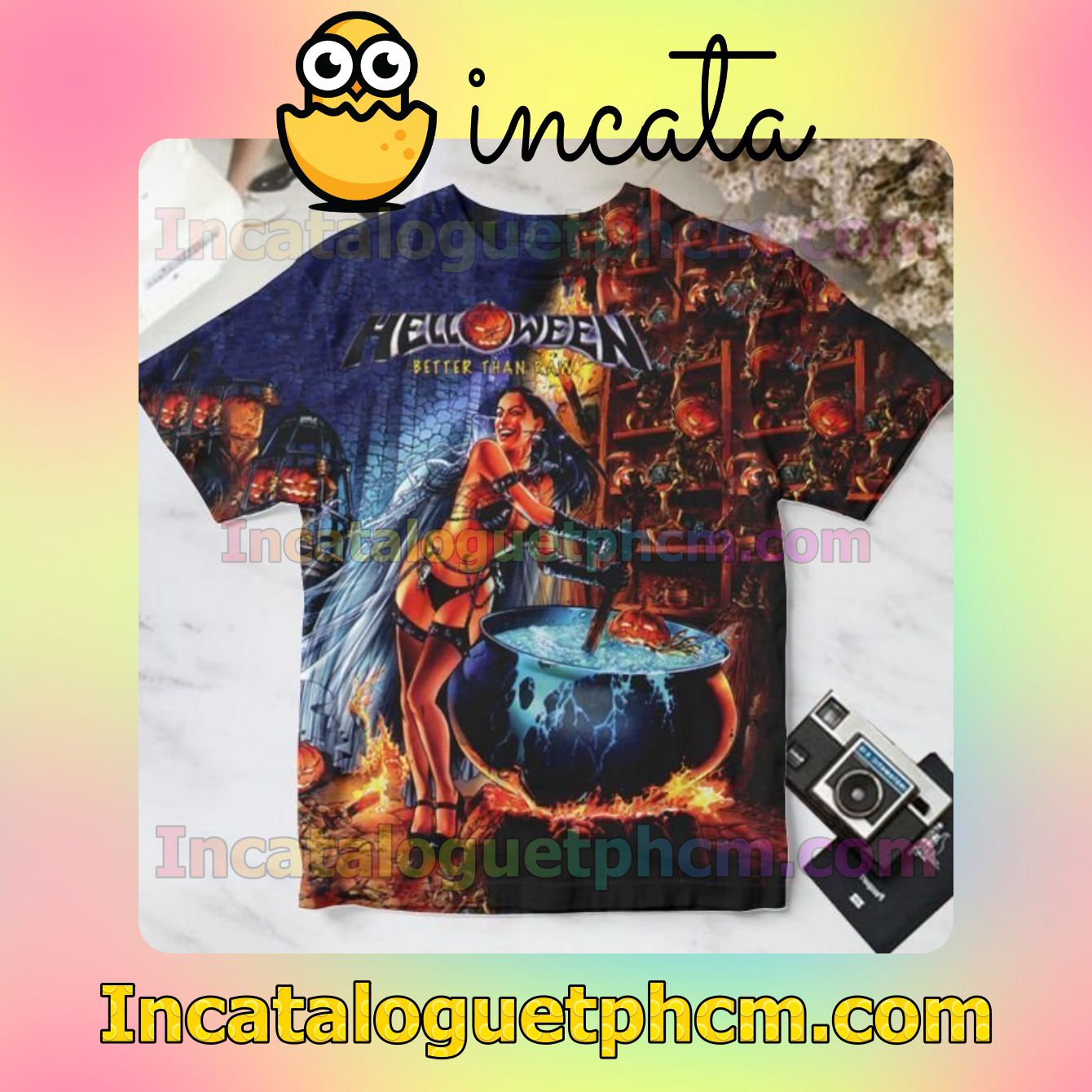 Helloween Better Than Raw Album Cover Personalized Shirt