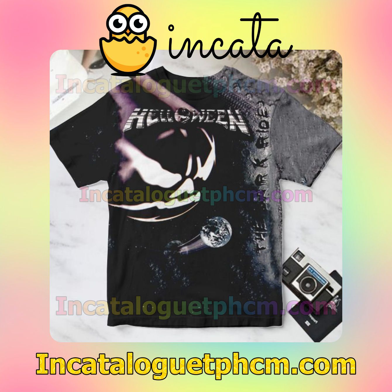 Helloween The Dark Ride Album Cover Personalized Shirt