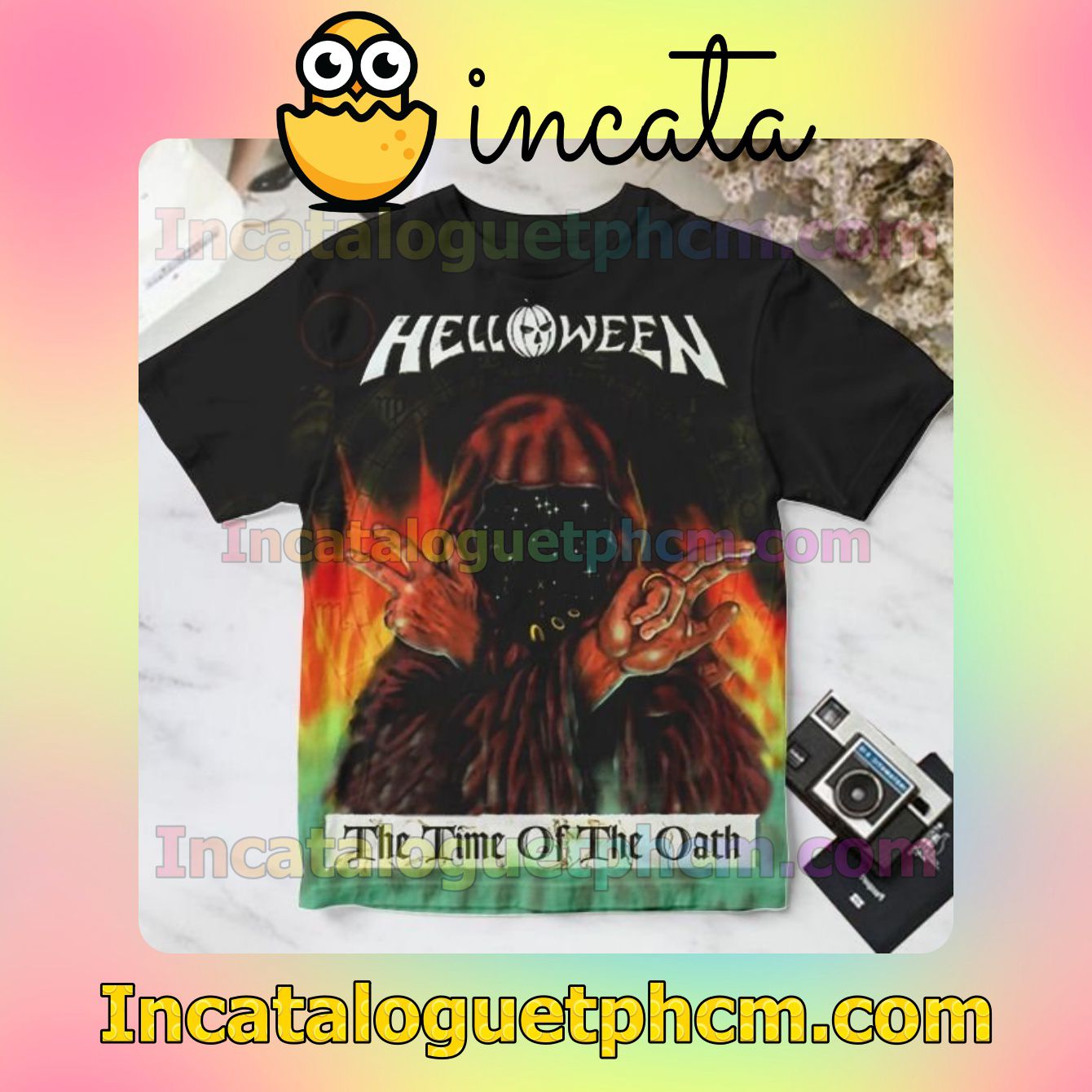 Helloween The Time Of The Oath Album Cover Personalized Shirt