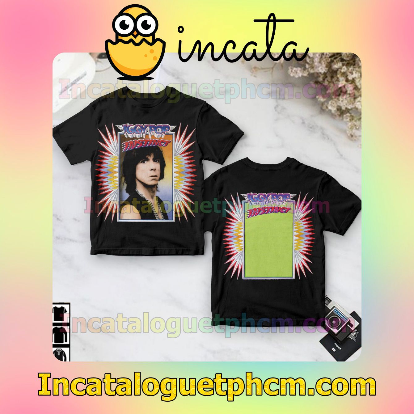 Iggy Pop Instinct Album Cover Gift Shirt