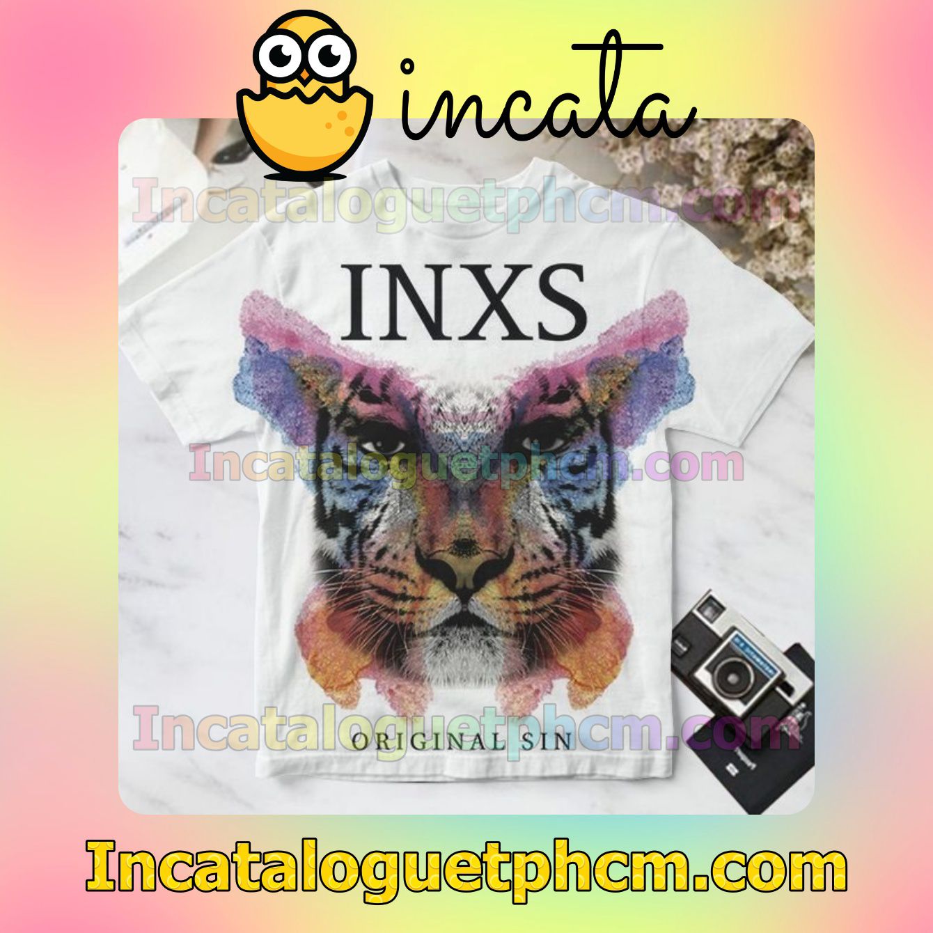 Inxs Original Sin Album Cover Personalized Shirt