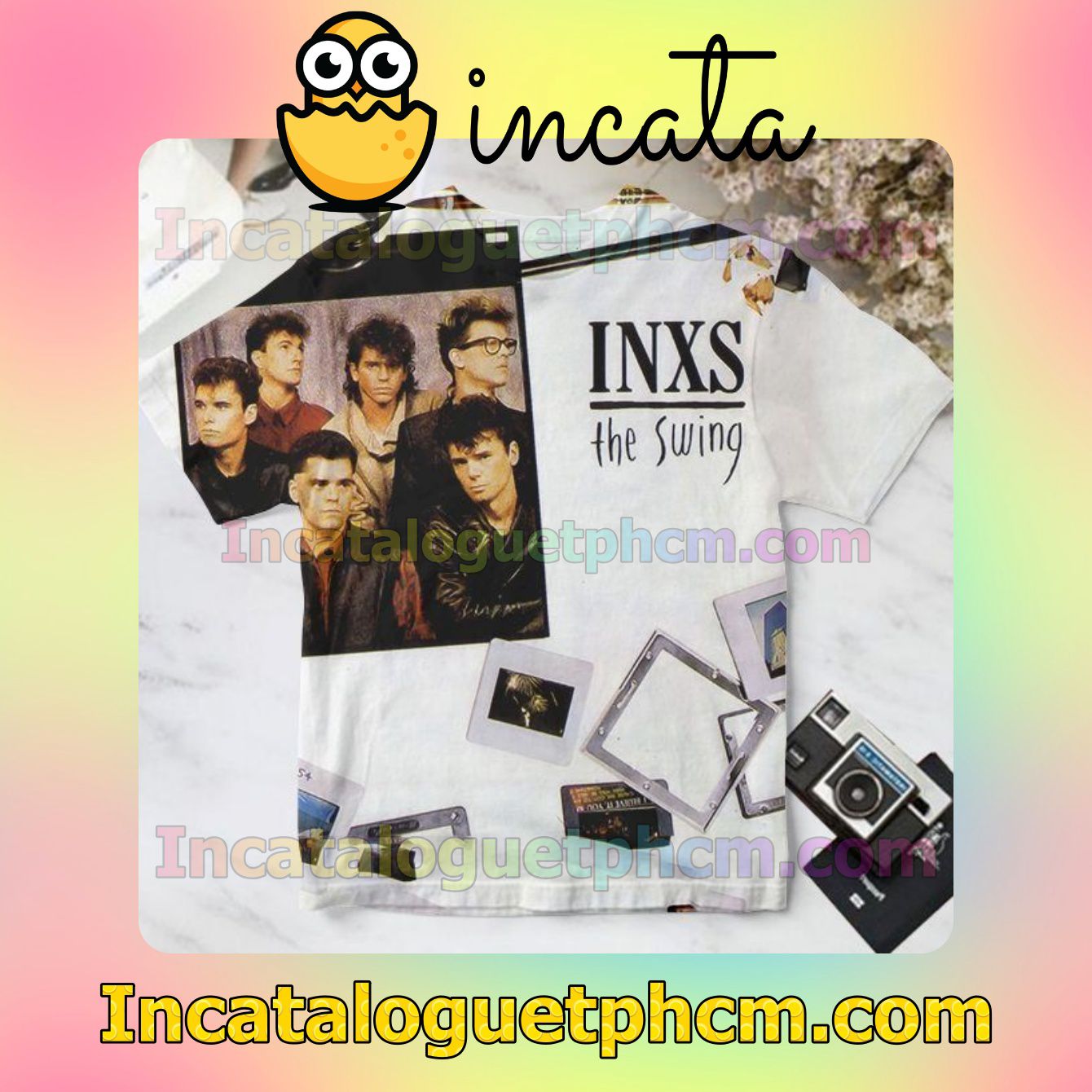 Inxs The Swing Album Cover For Fan Personalized T-Shirt