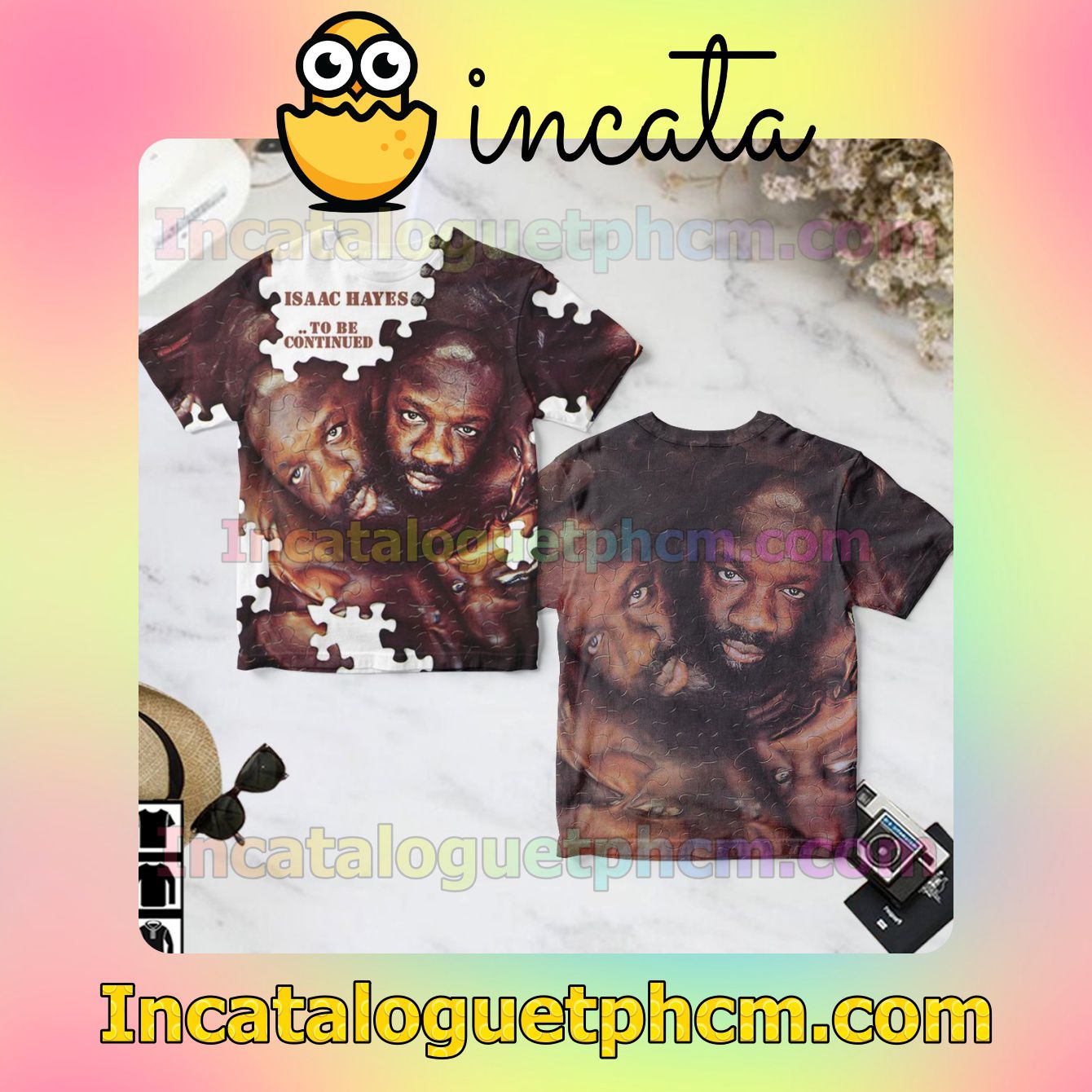 Isaac Hayes To Be Continued Album Cover Gift Shirt