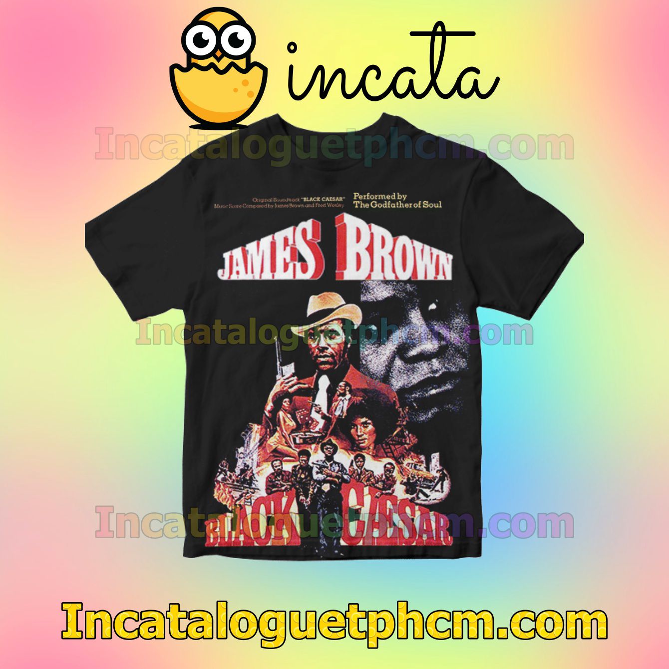 James Brown Black Caesar Album Cover For Fan Personalized T-Shirt