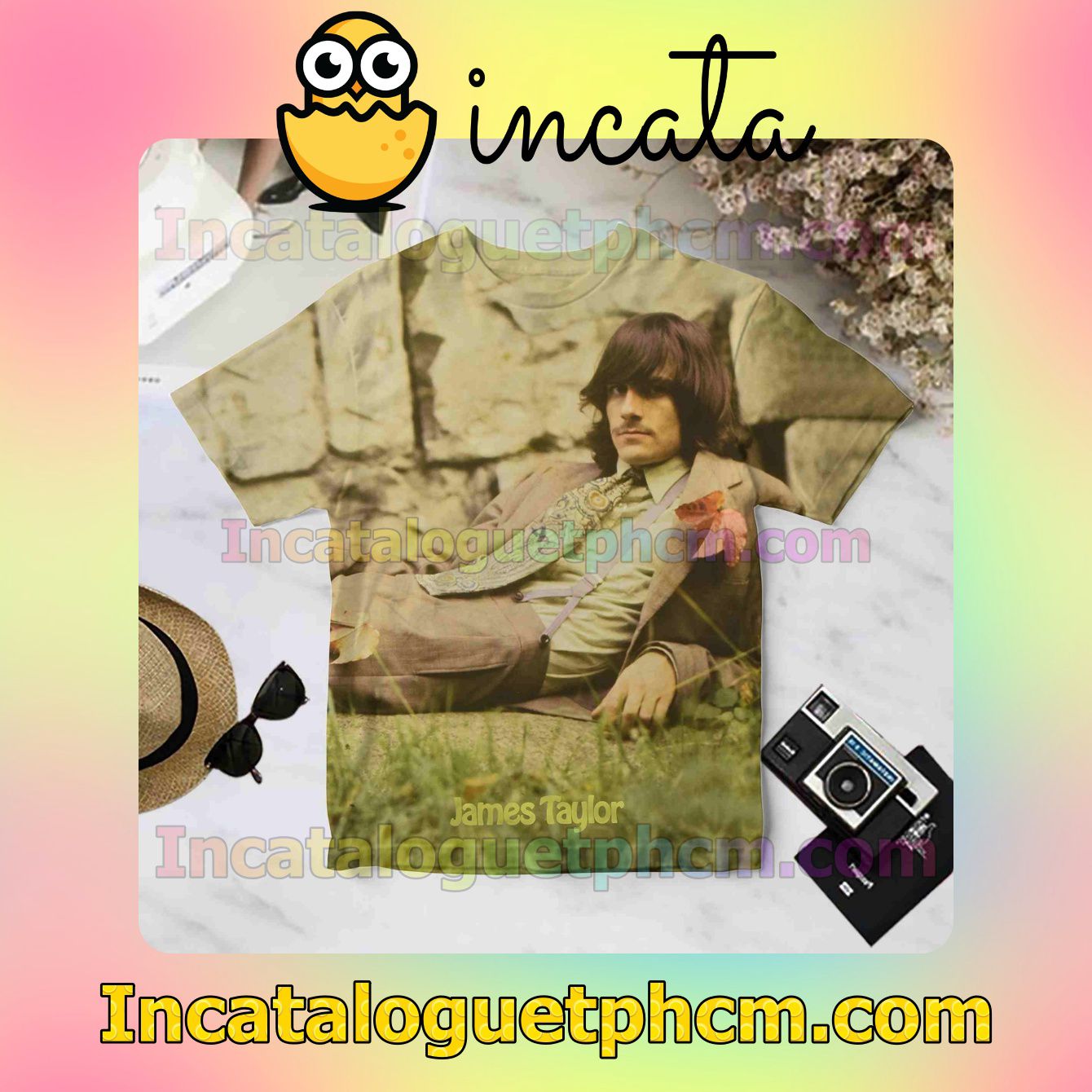 James Taylor The Debut Studio Album Cover For Fan Shirt