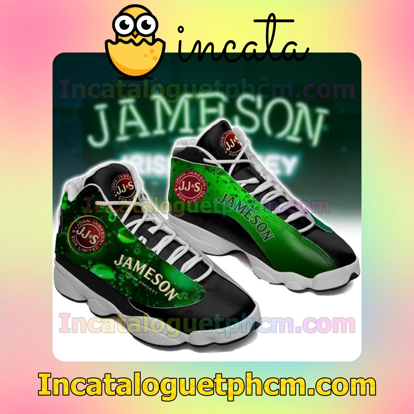 Jameson Irish Whiskey Green Black Jordans