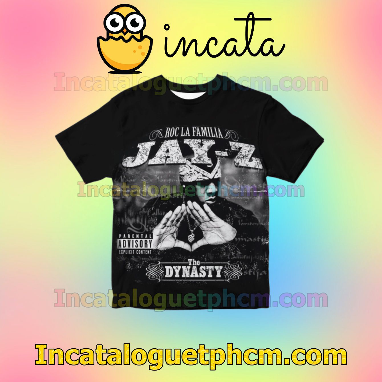 Jay-z The Dynasty Roc La Familia Album Cover For Fan Personalized T-Shirt