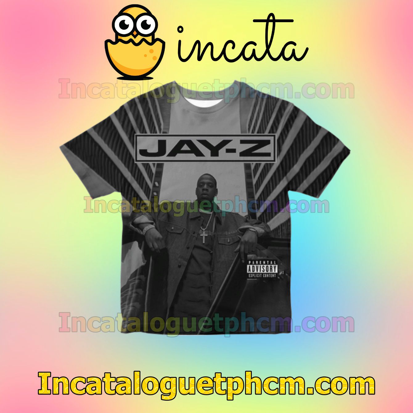 Jay-z Vol. 3 Life And Times Of S. Carter Album Cover For Fan Personalized T-Shirt