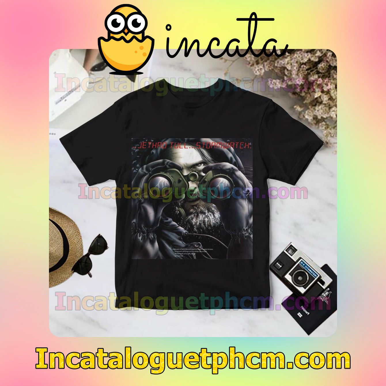 Jethro Tull Stormwatch Album Cover Black For Fan Shirt
