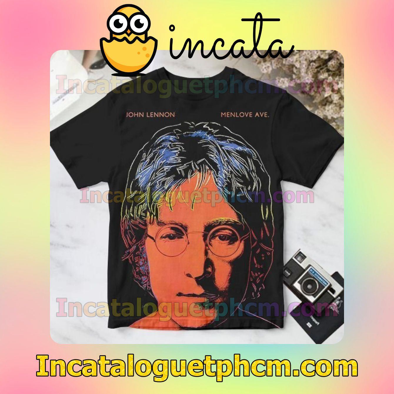 John Lennon Menlove Ave Album Cover For Fan Shirt