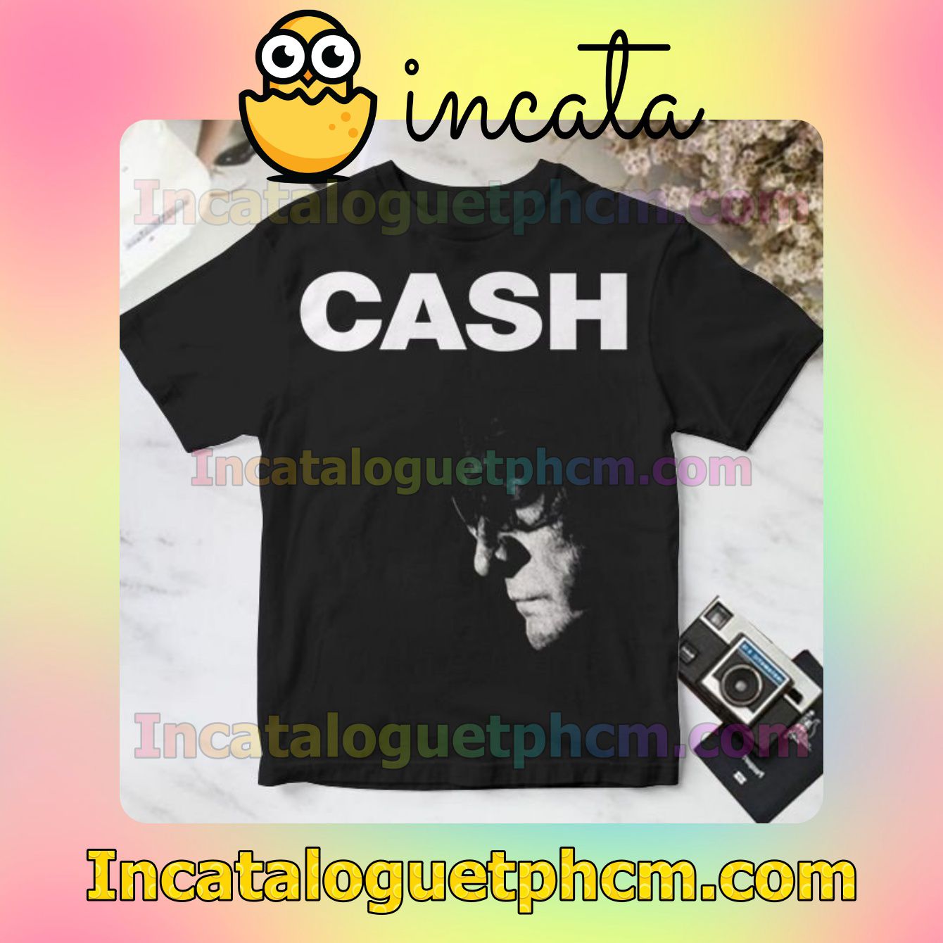 Johnny Cash American IV The Man Comes Around Album Cover Black Personalized Shirt