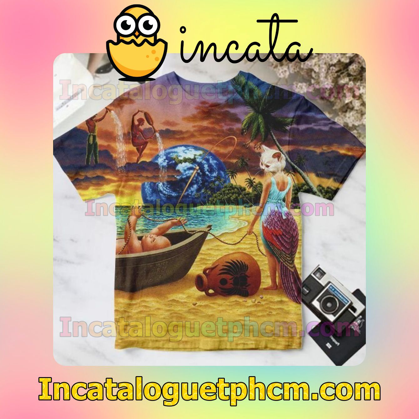 Journey Trial By Fire Album Cover Personalized Shirt