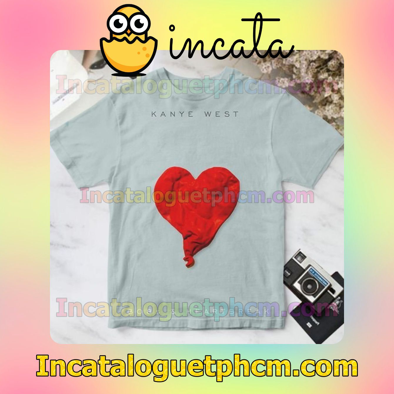 Kanye West 808s And Heartbreak Album Cover Personalized Shirt