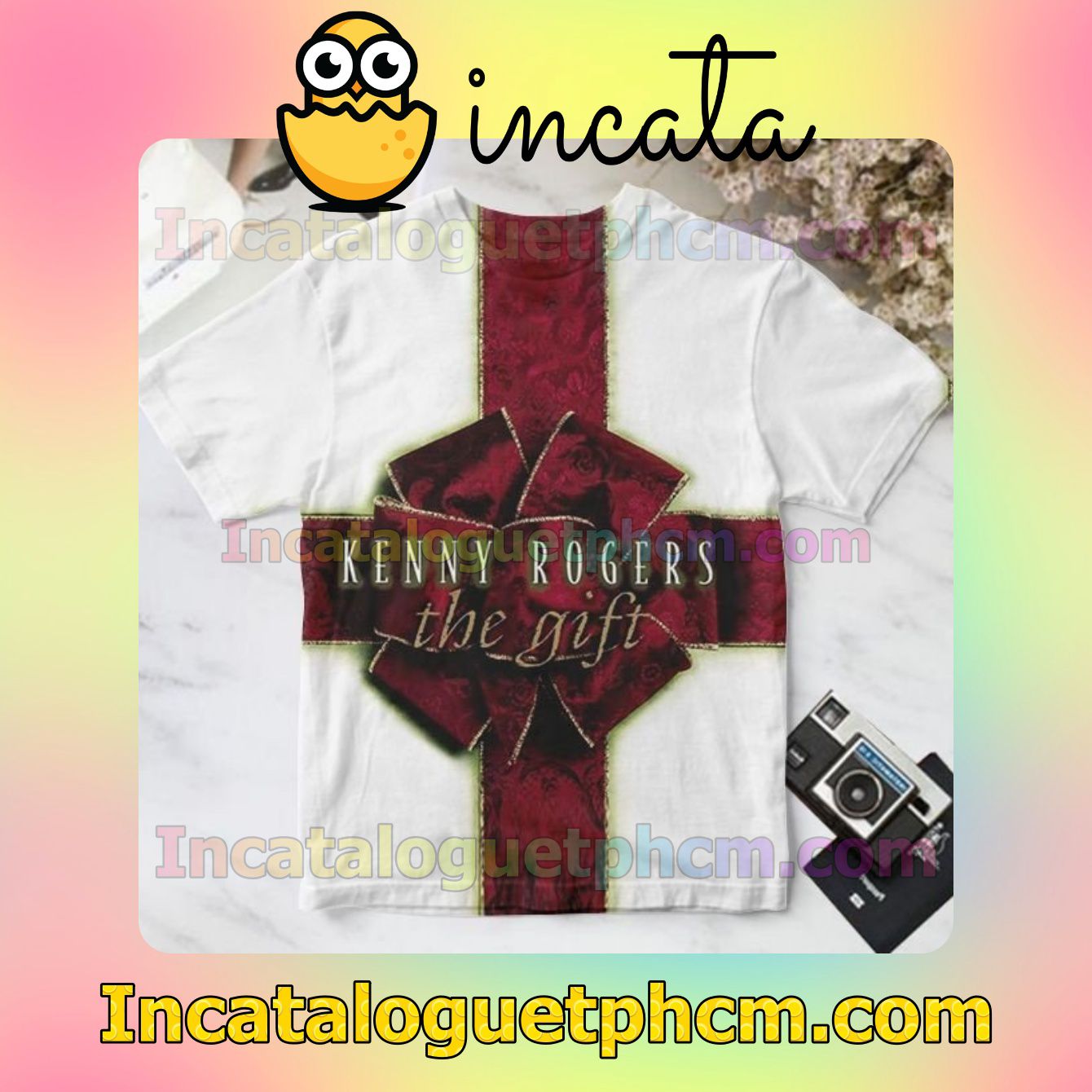Kenny Rogers The Gift Album Cover Personalized Shirt