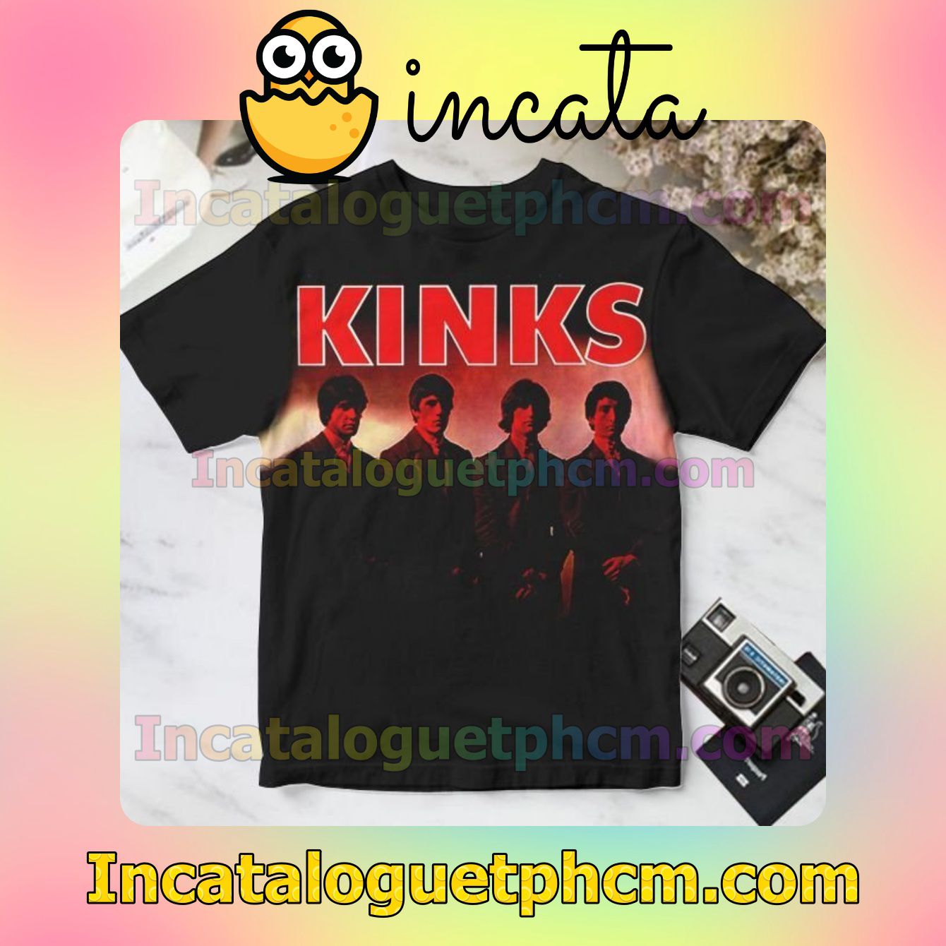 Kinks Album By The Kinks Black Personalized Shirt