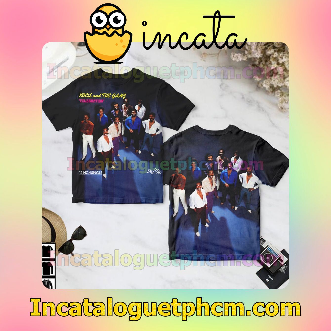 Kool And The Gang Celebration Single Cover Gift Shirt