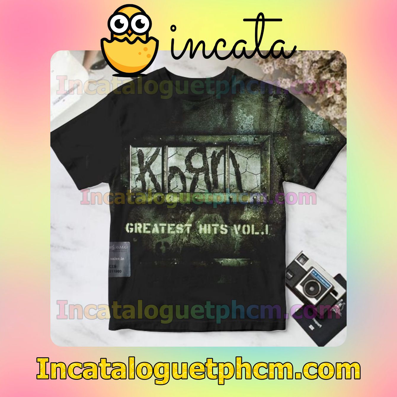 Korn Greatest Hits Vol. 1 Album Cover Personalized Shirt