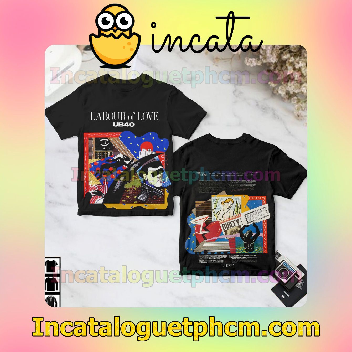 Labour Of Love Album Cover By Ub40 Black Gift Shirt
