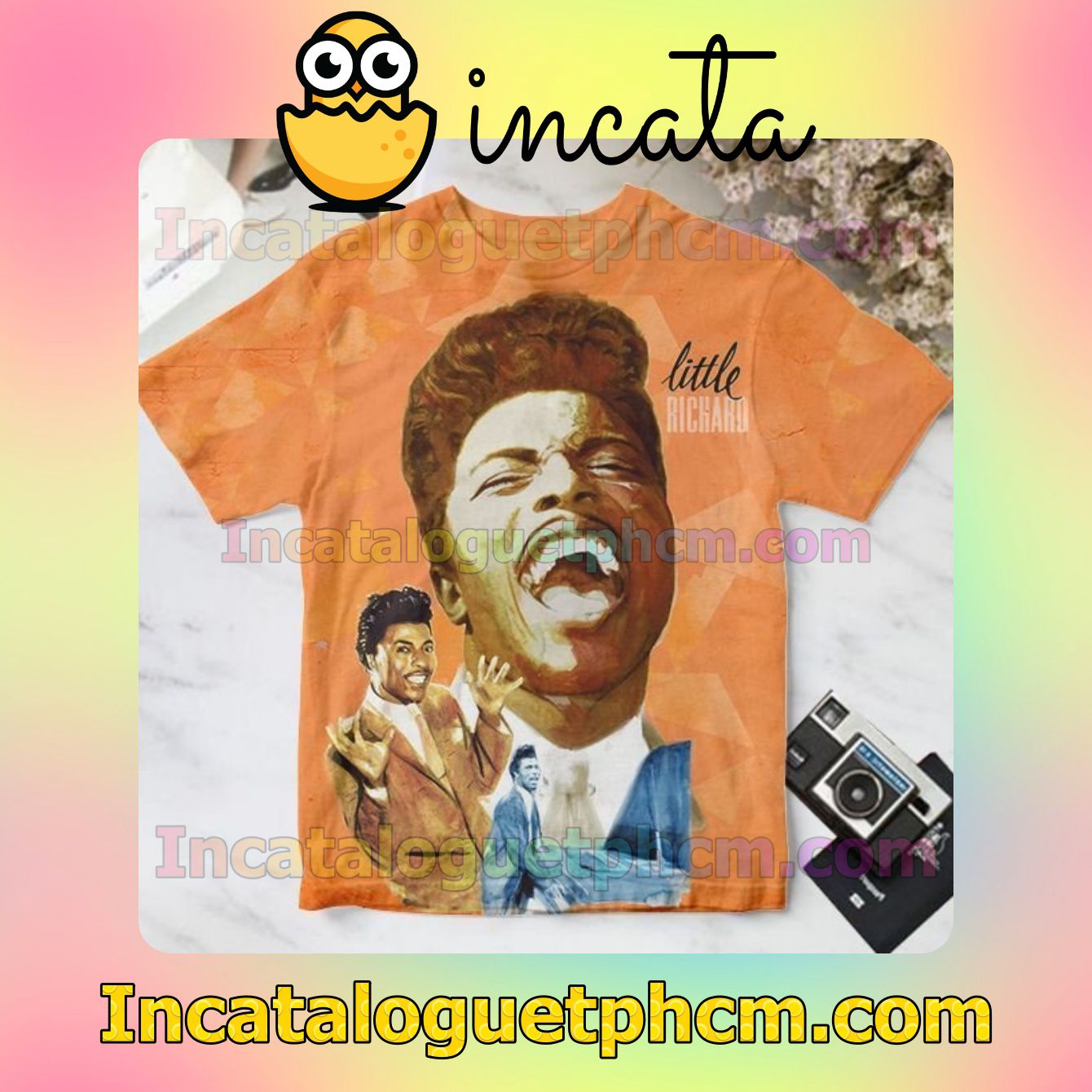 Little Richard Classic R&b Music Fan Art For Fan Personalized T-Shirt