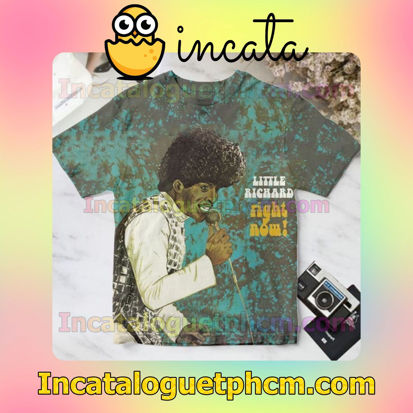 Little Richard Right Now Album Cover Personalized Shirt