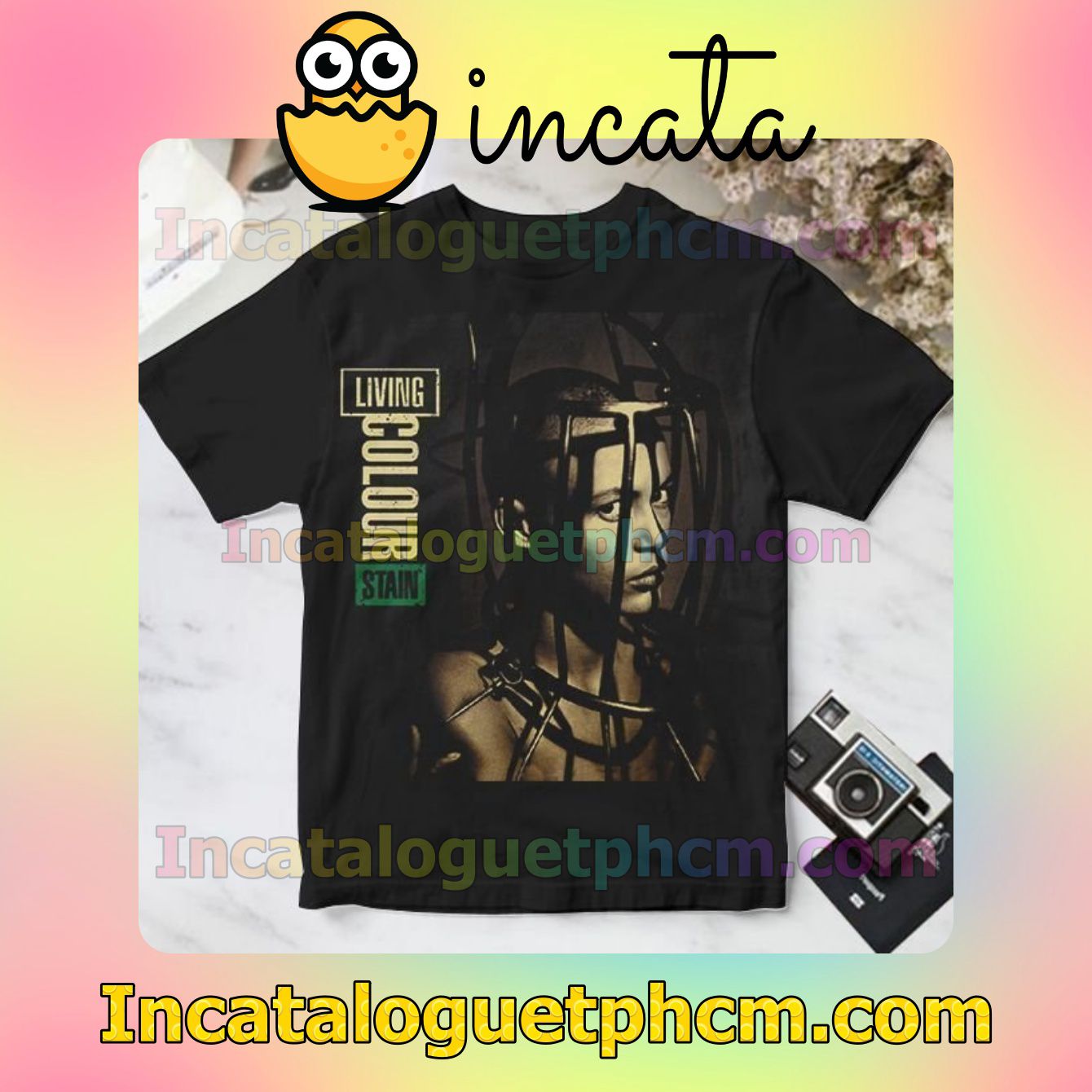 Living Colour Stain Album Cover Personalized Shirt