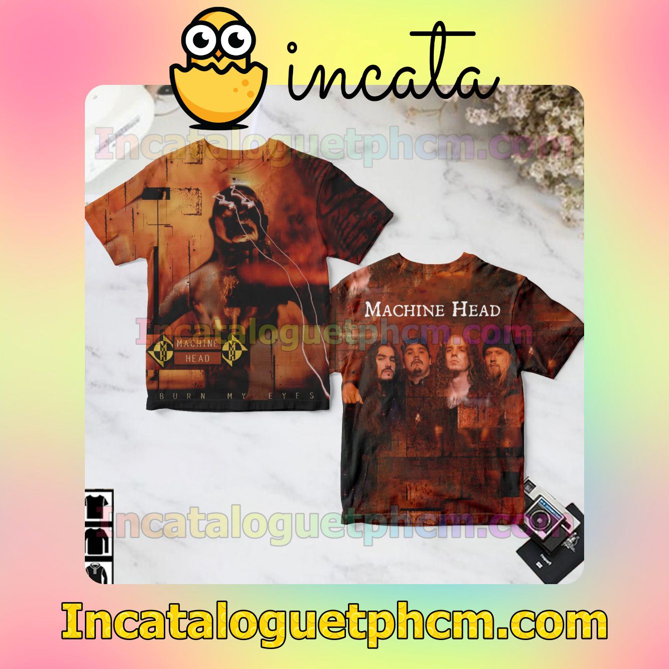 Machine Head Burn My Eyes Album Cover Gift Shirt