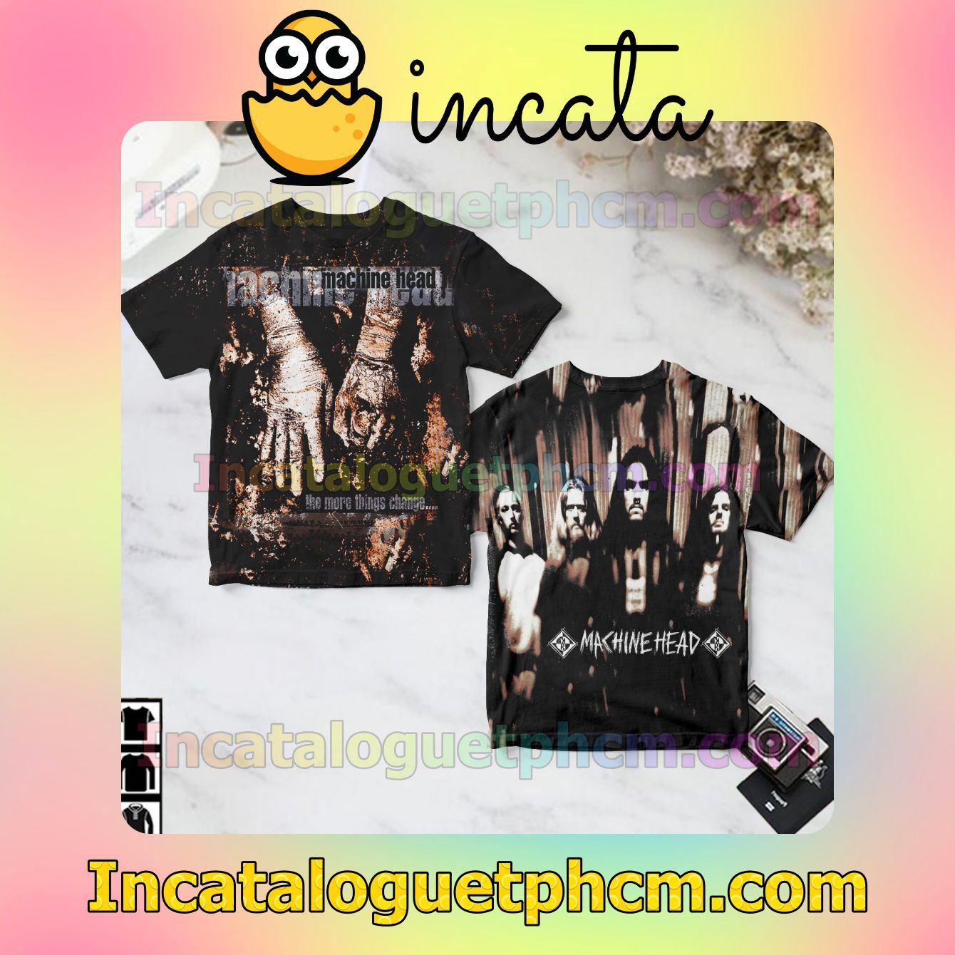 Machine Head The More Things Change Album Cover Gift Shirt