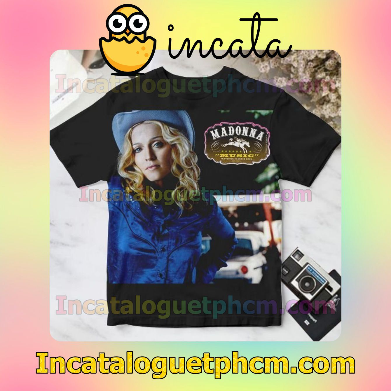 Madonna Music Album Cover Personalized Shirt