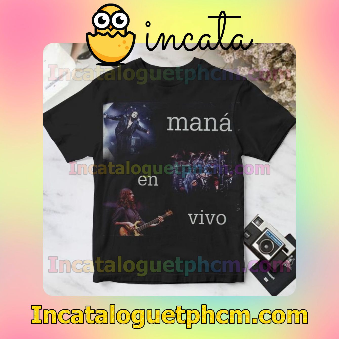 Maná En Vivo Album Cover Personalized Shirt