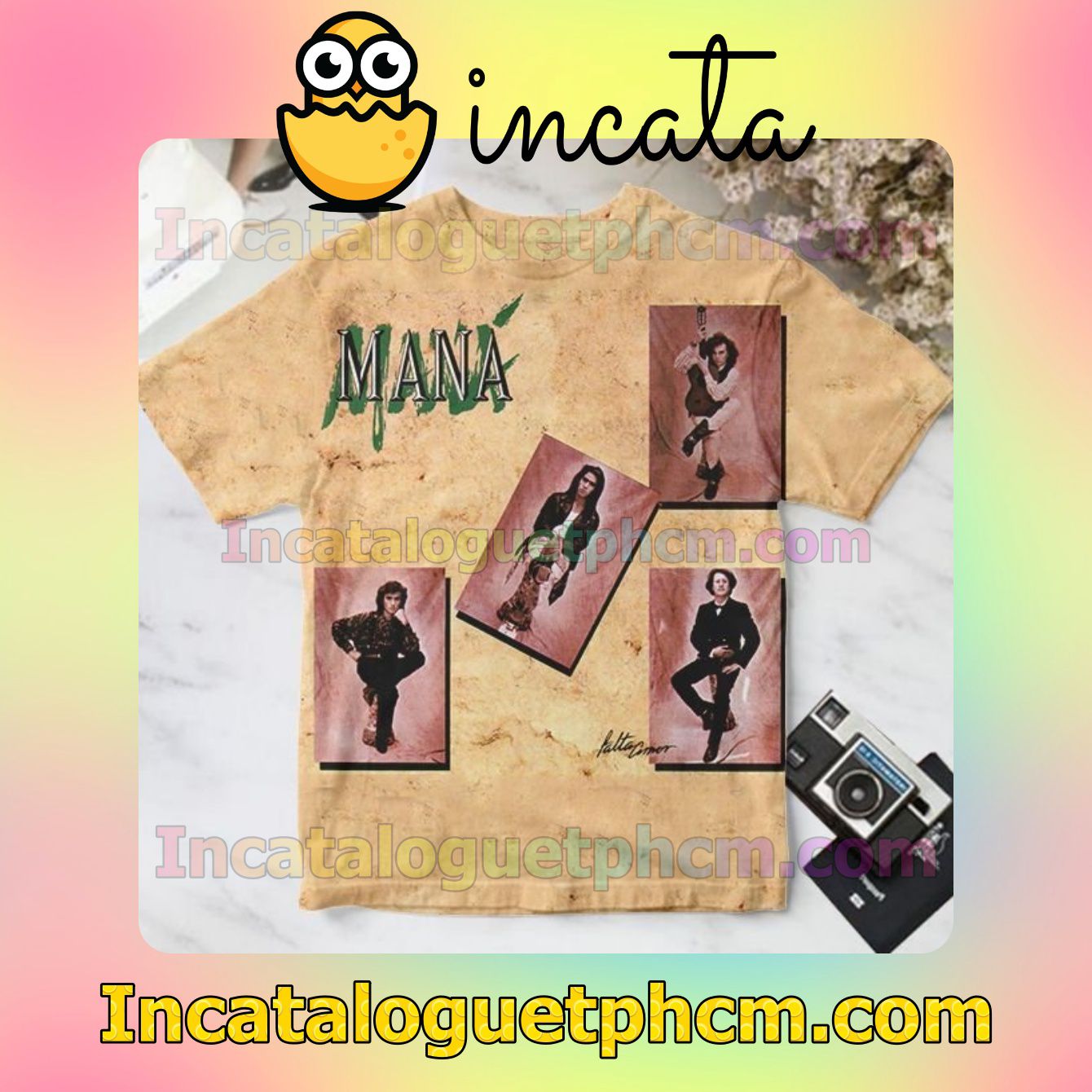 Maná Falta Amor Album Cover Personalized Shirt
