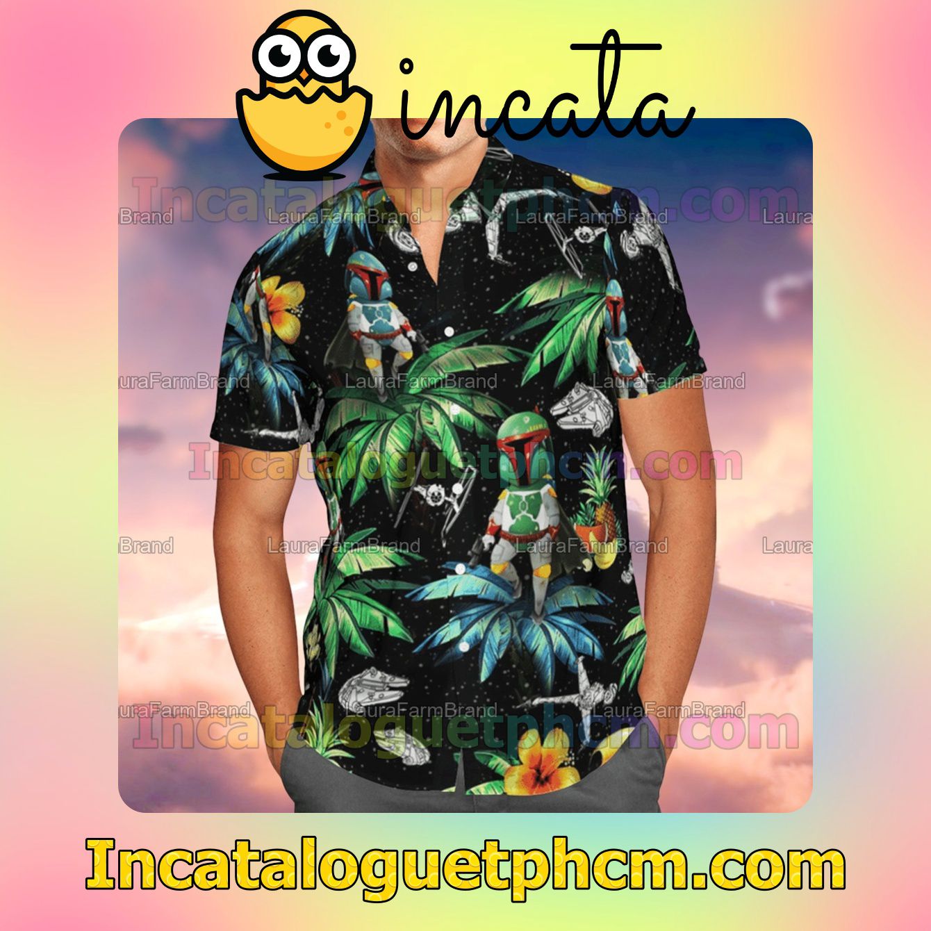 Mandalorian Beach Shirt