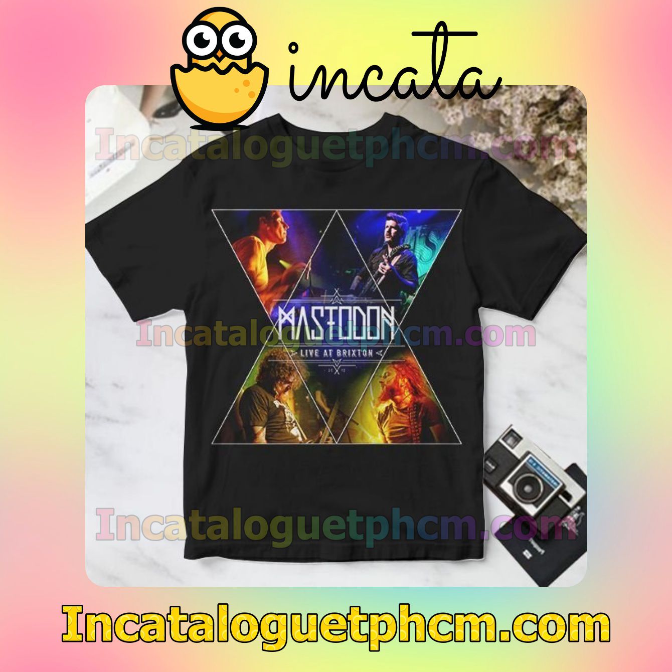 Mastodon Live At Brixton Album Cover Black For Fan Personalized T-Shirt