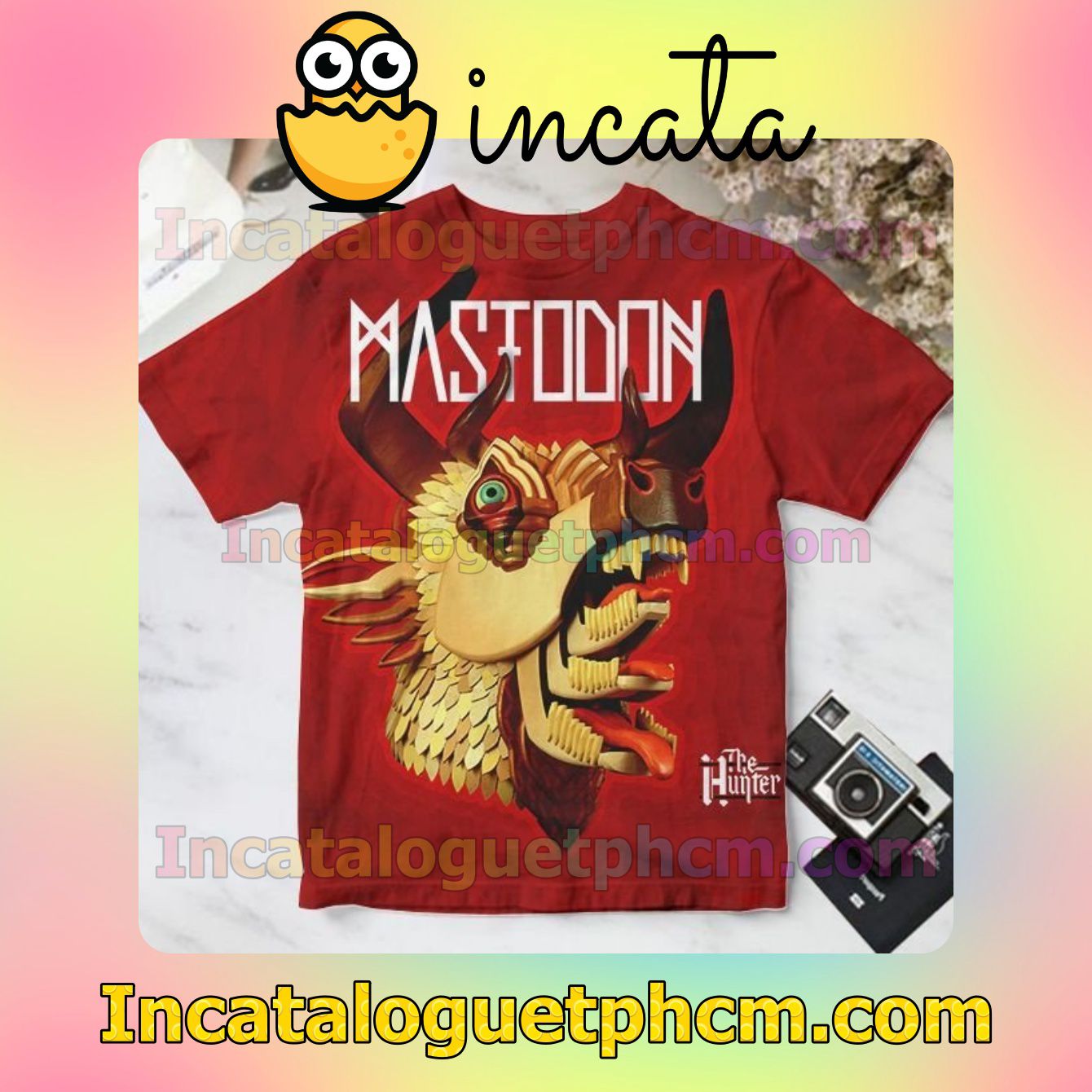 Mastodon The Hunter Album Cover For Fan Personalized T-Shirt