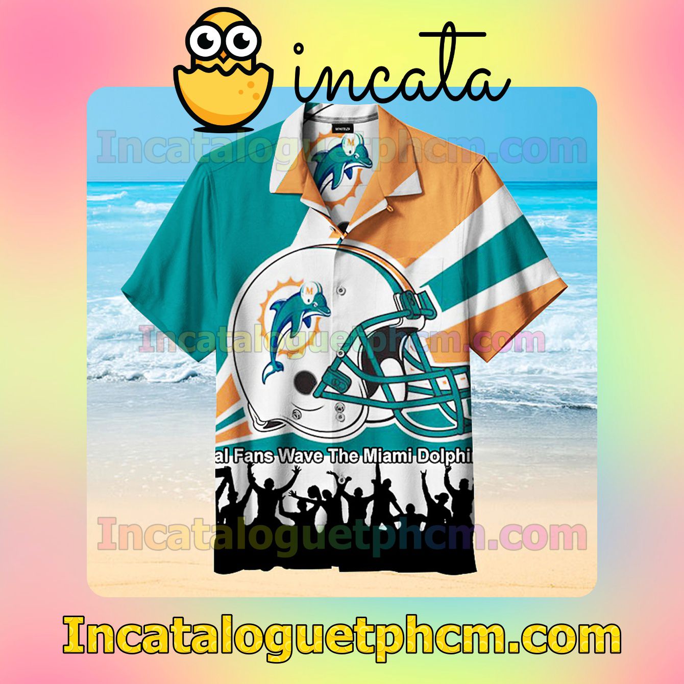 Miami Dolphin Baseball Helmet Fan Waves The Miami Dolphin Vacation Shirt