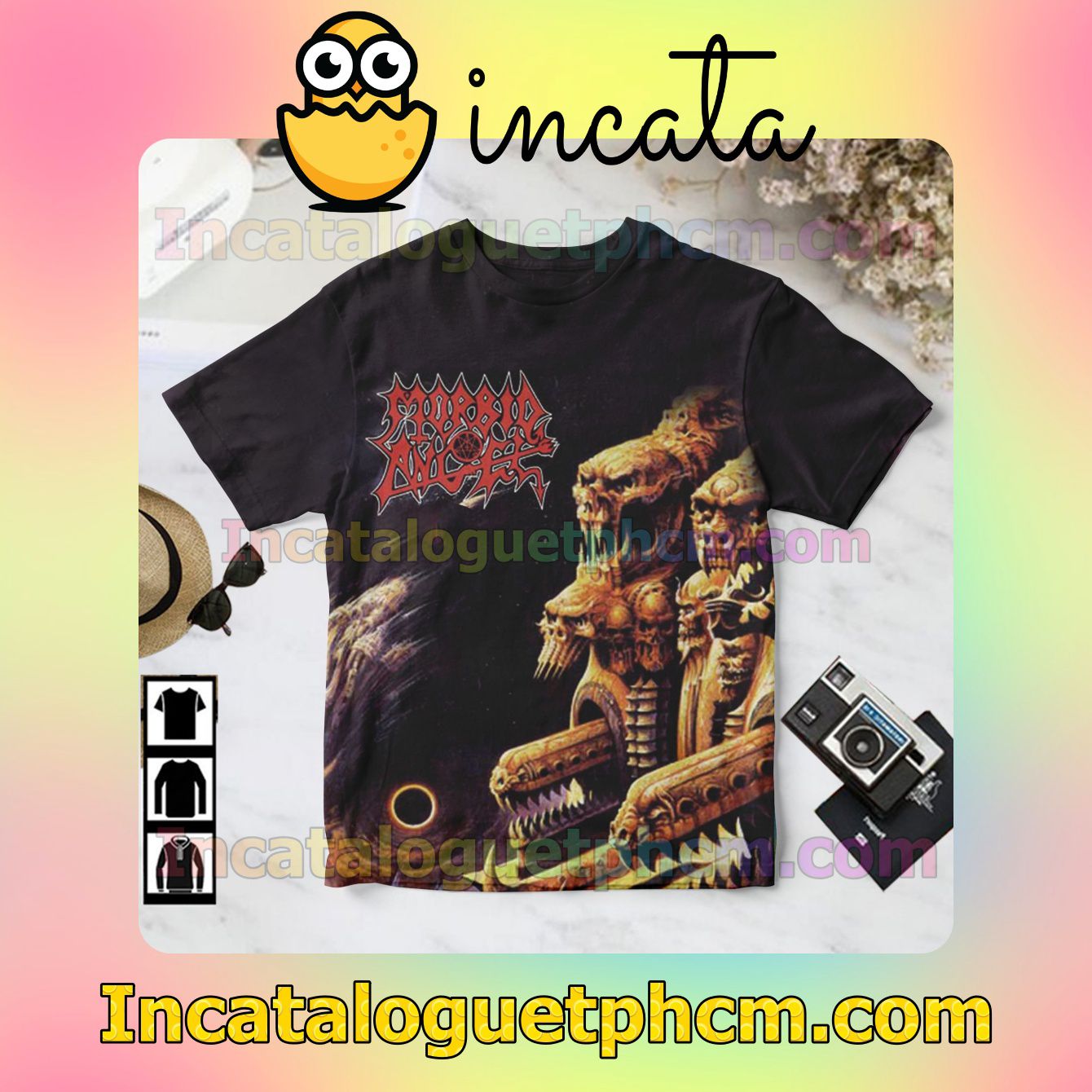 Morbid Angel Gateways To Annihilation Album Cover Gift Shirt