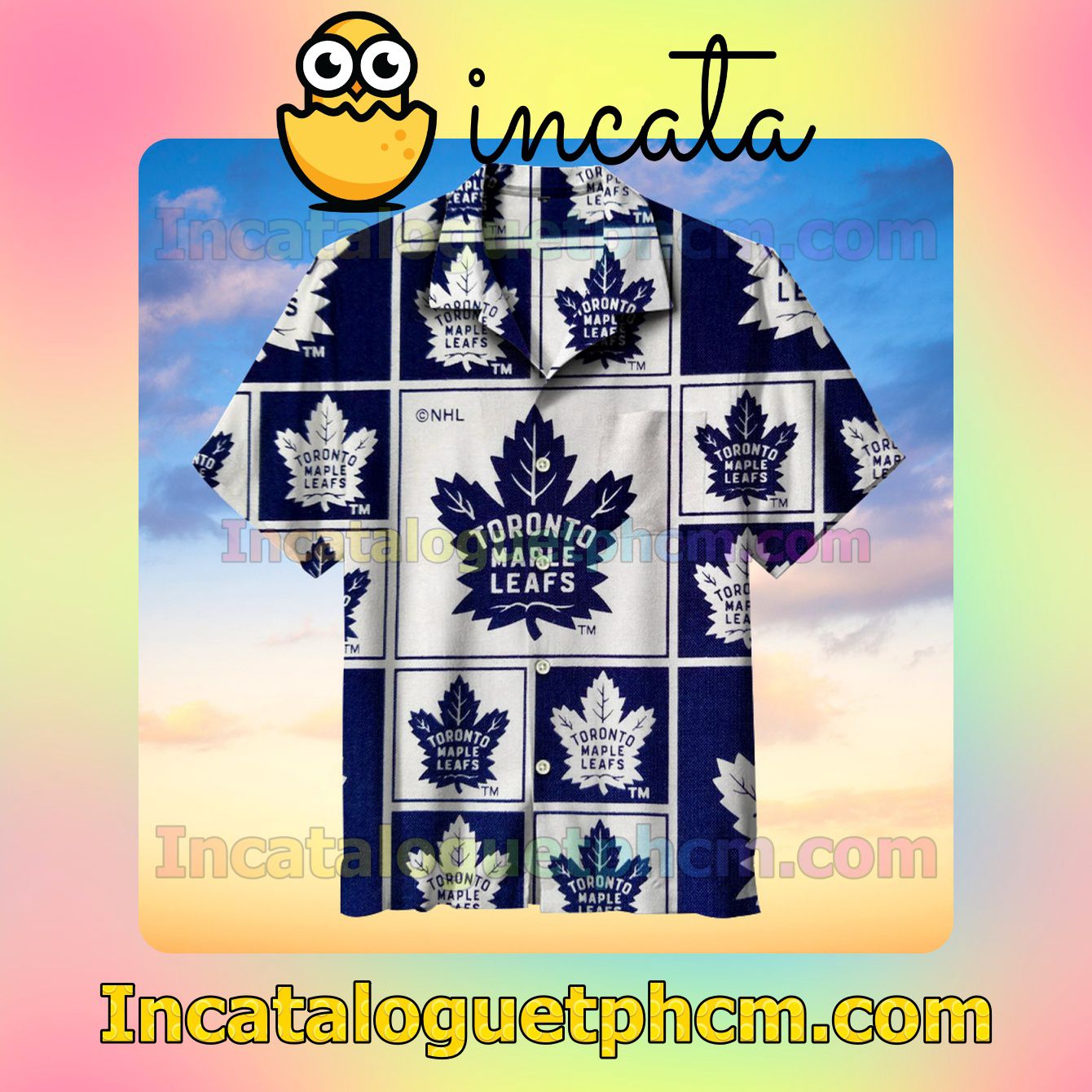 Nhl Toronto Maple Leaf Symbol Vacation Shirt