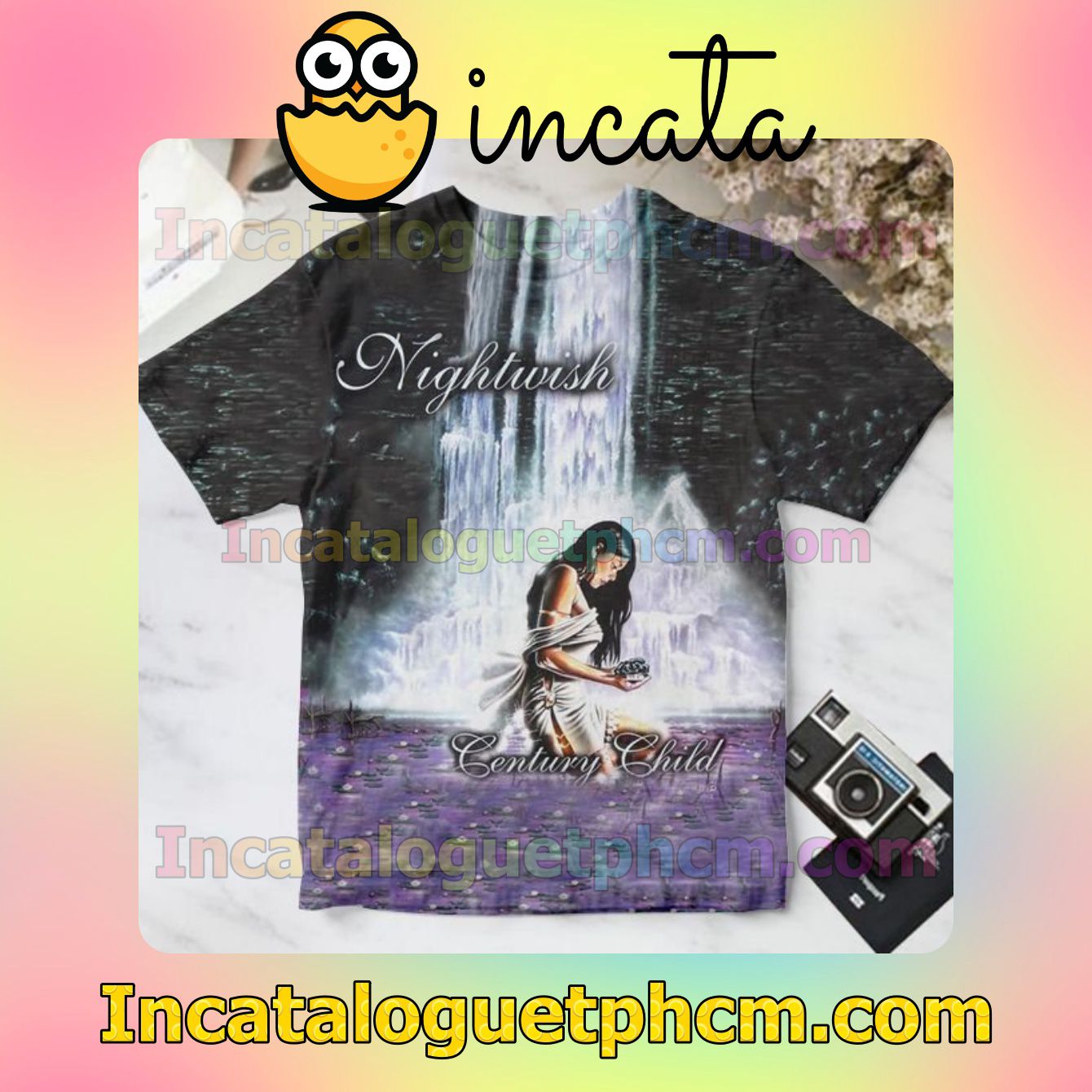 Nightwish Century Child Album Cover For Fan Personalized T-Shirt
