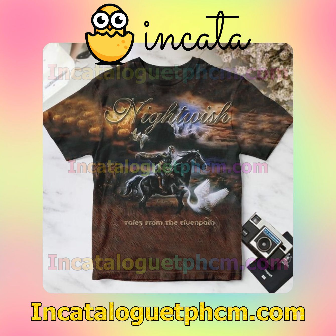 Nightwish Tales From The Elvenpath Album Cover Personalized Shirt