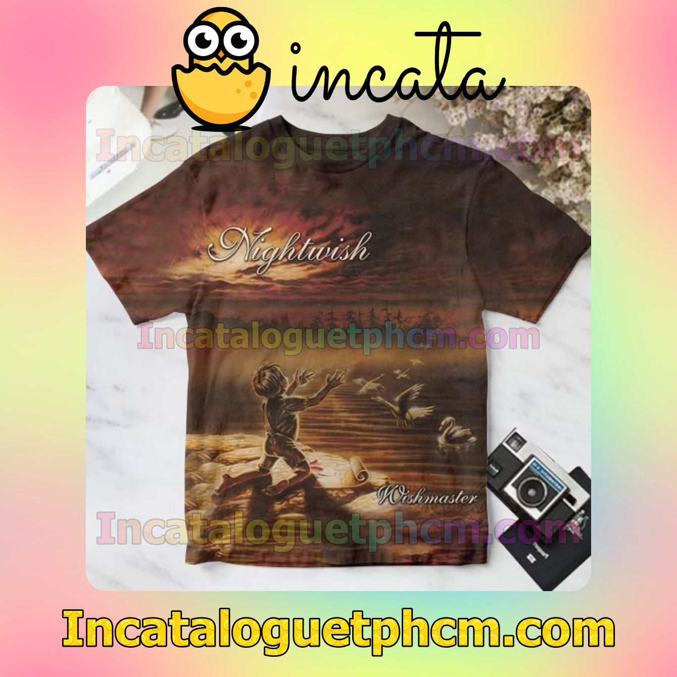 Nightwish Wishmaster Album Cover For Fan Personalized T-Shirt