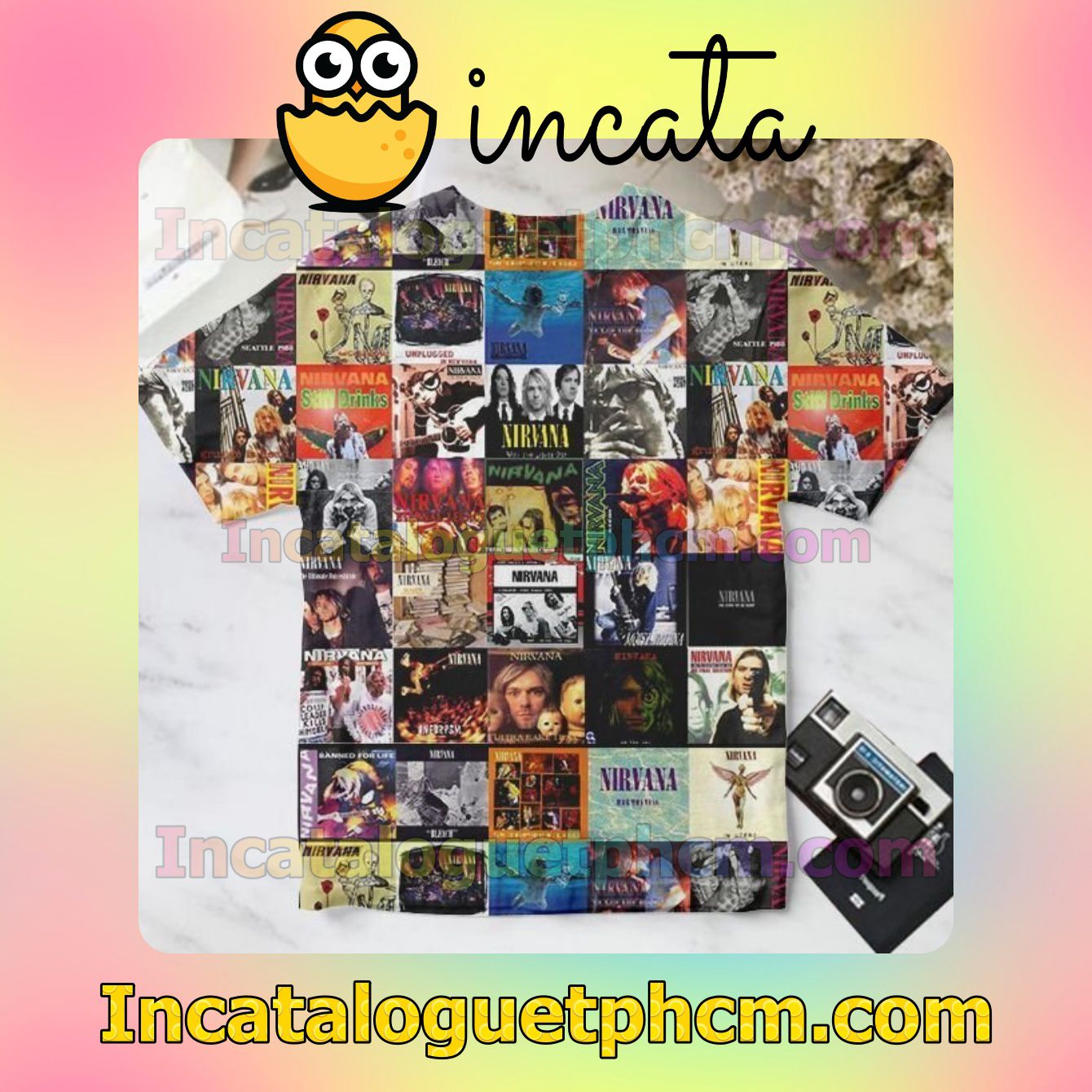 Nirvana All Album Covers Personalized Shirt