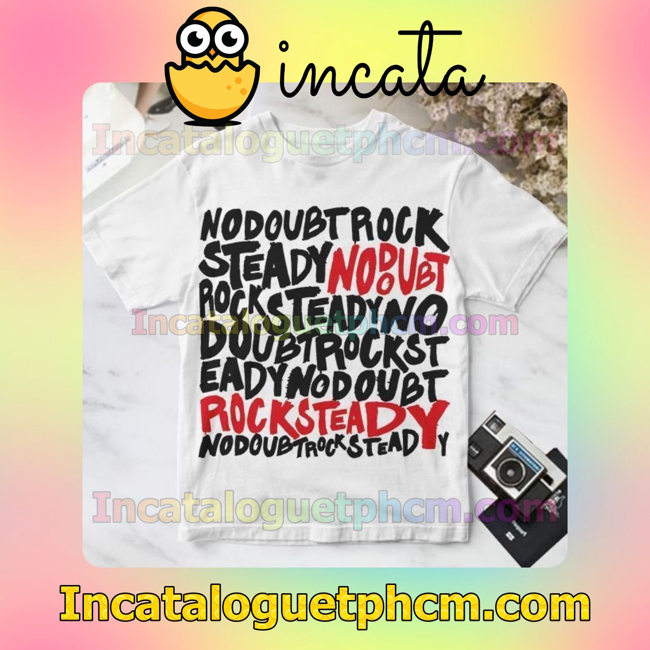 No Doubt Rock Steady Album Cover Personalized Shirt