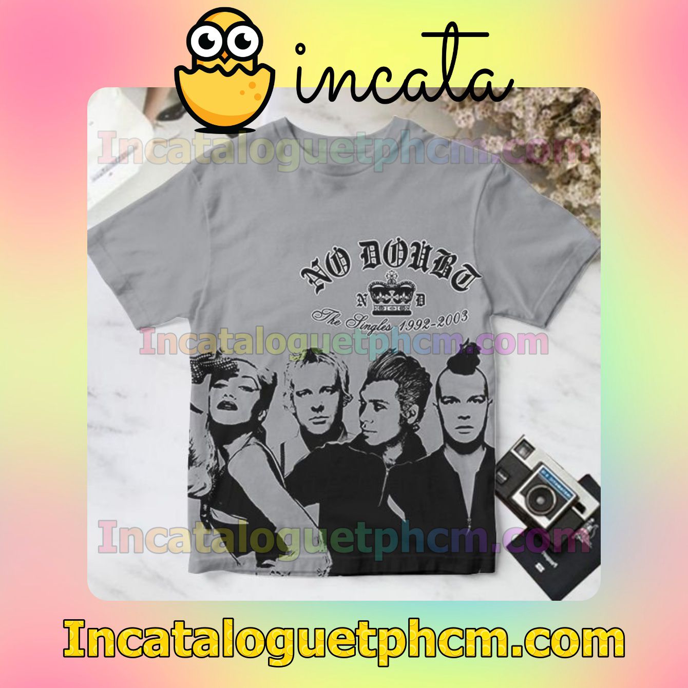 No Doubt The Singles 1992-2003 Album Cover Personalized Shirt