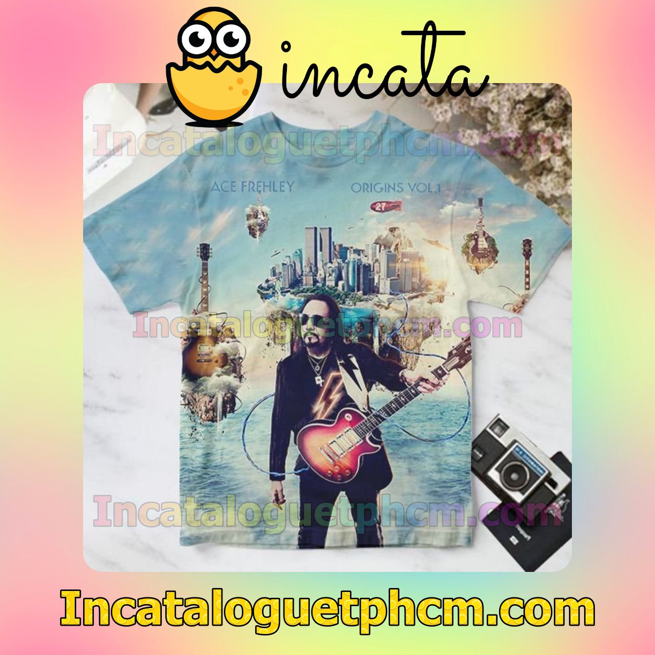 Origins Vol. 1 Album By Ace Frehley For Fan Personalized T-Shirt