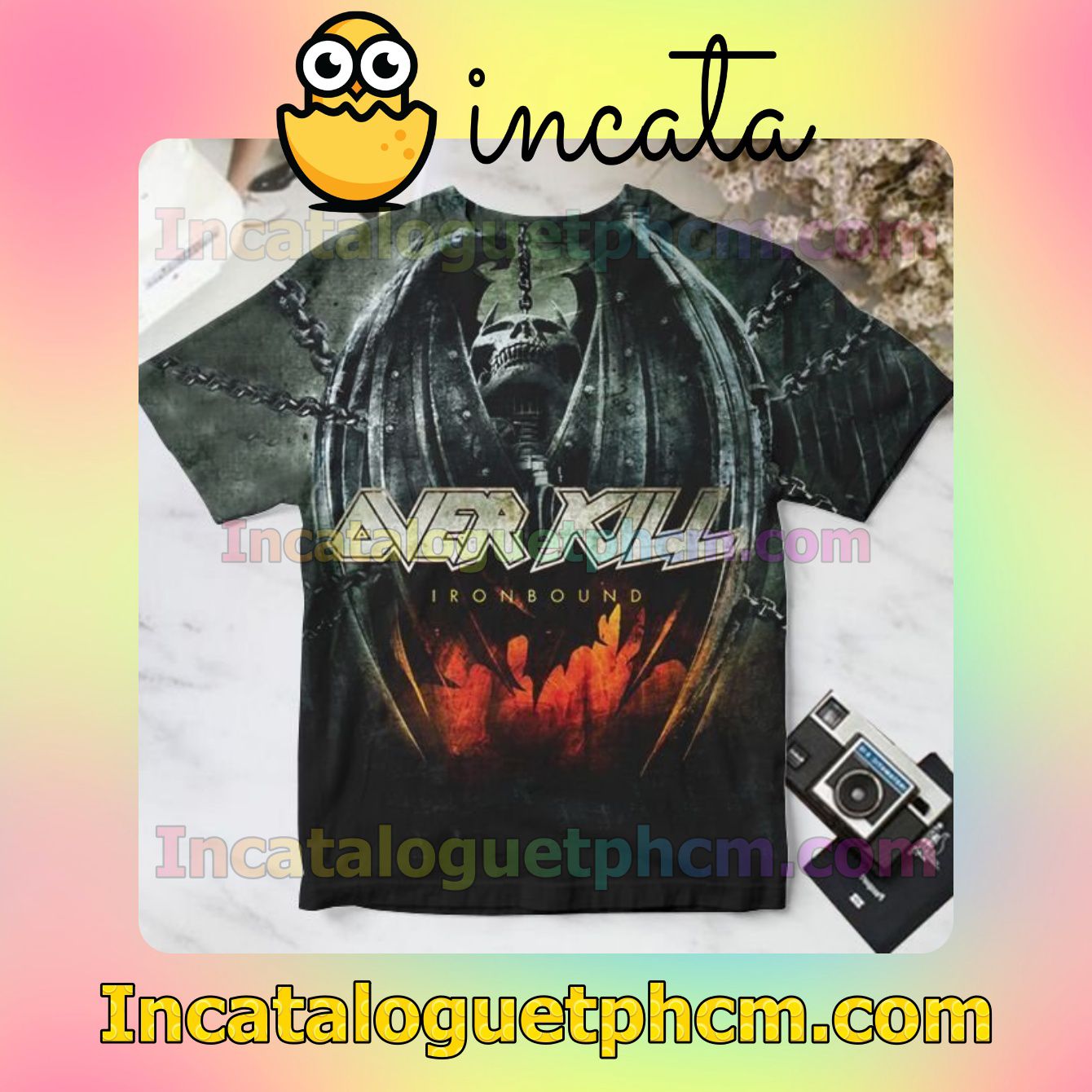 Overkill Ironbound Album Cover For Fan Personalized T-Shirt