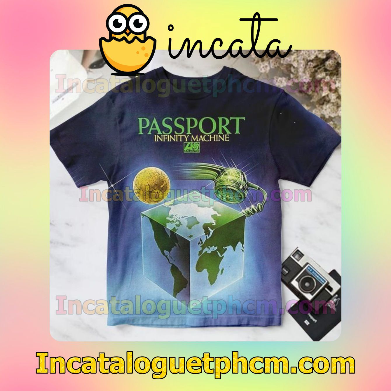 Passport Infinity Machine Album Cover For Fan Shirt