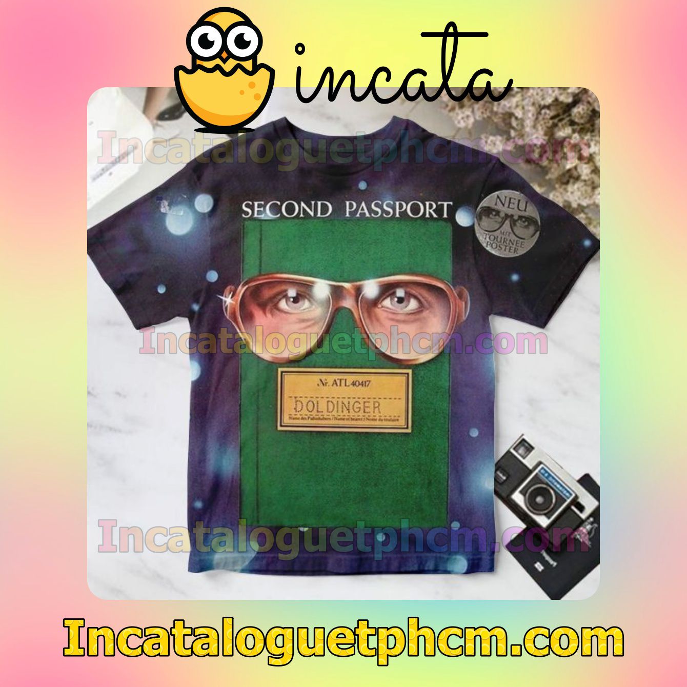 Passport Second Passport Album Cover For Fan Shirt