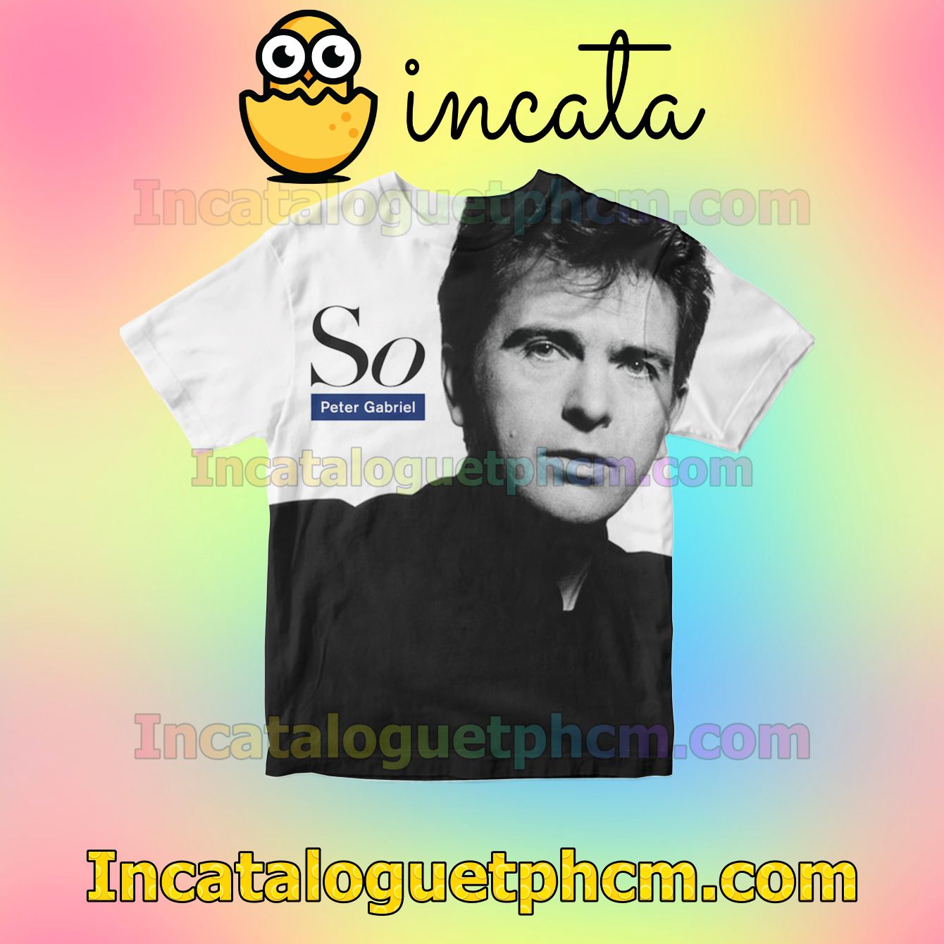 Peter Gabriel So Album Cover For Fan Shirt