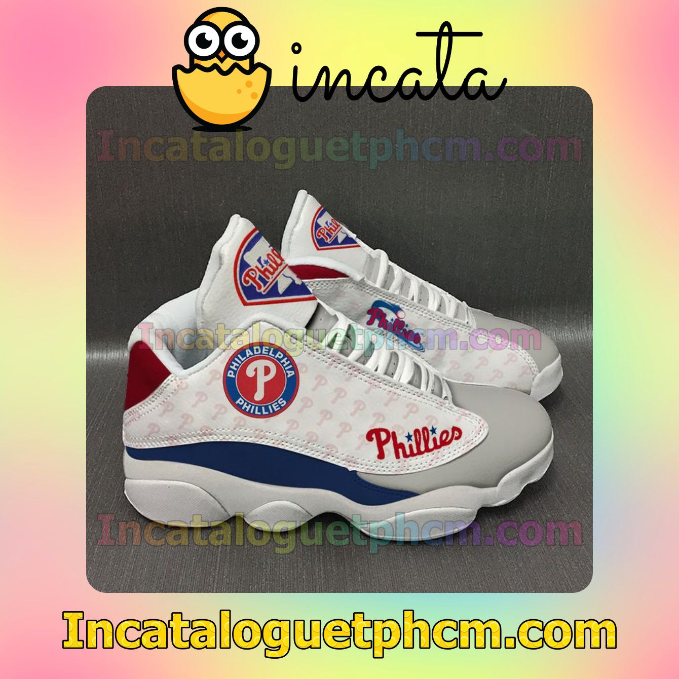 Philadelphia Phillies Grey Jordans