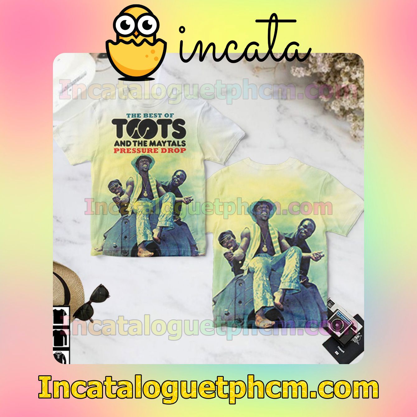 Pressure Drop Best Of Toots And The Maytals Album Cover Gift Shirt