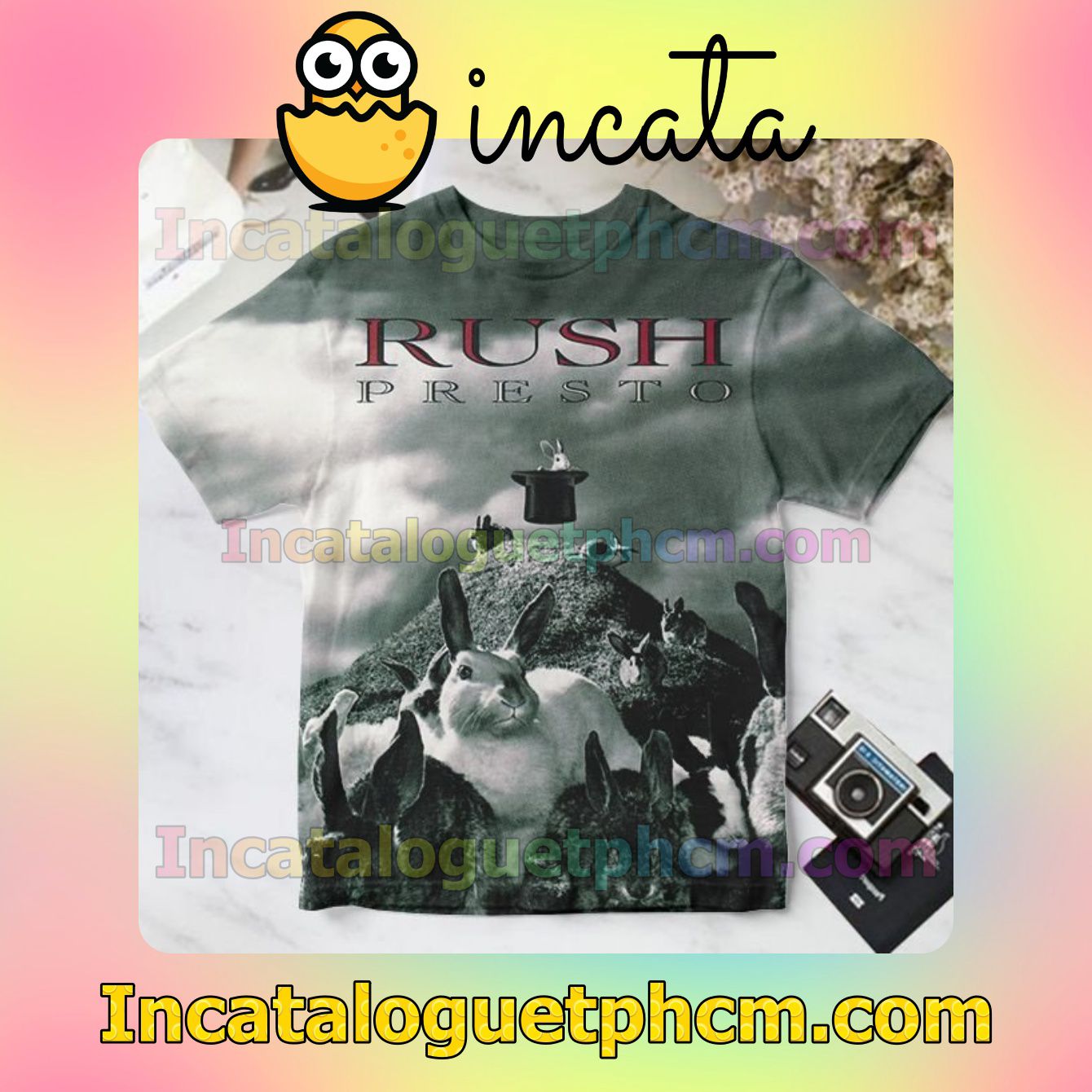 Presto Album Cover By Rush For Fan Shirt